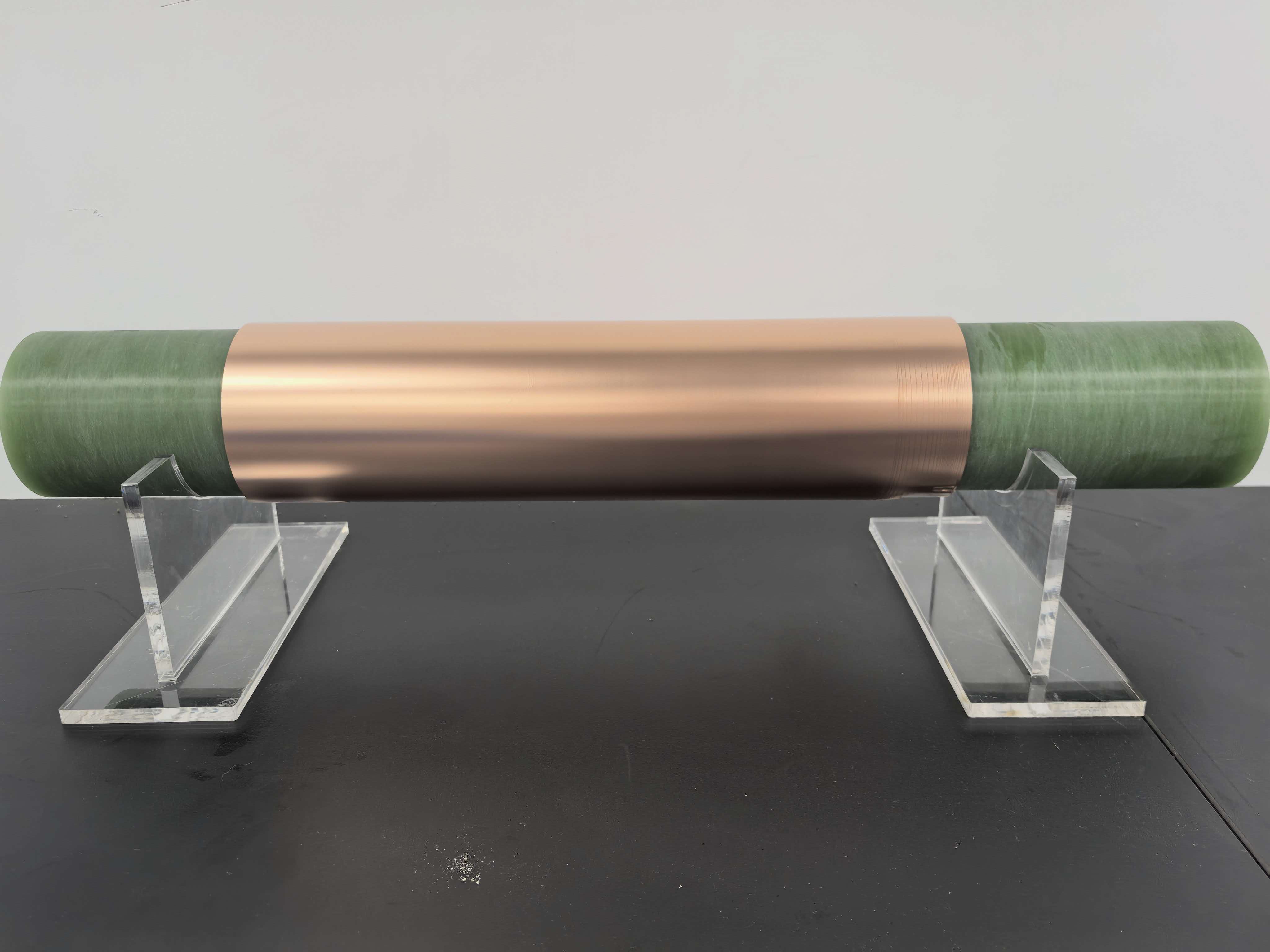 Ultra-high tensile double-sided smooth Li-ion copper foil