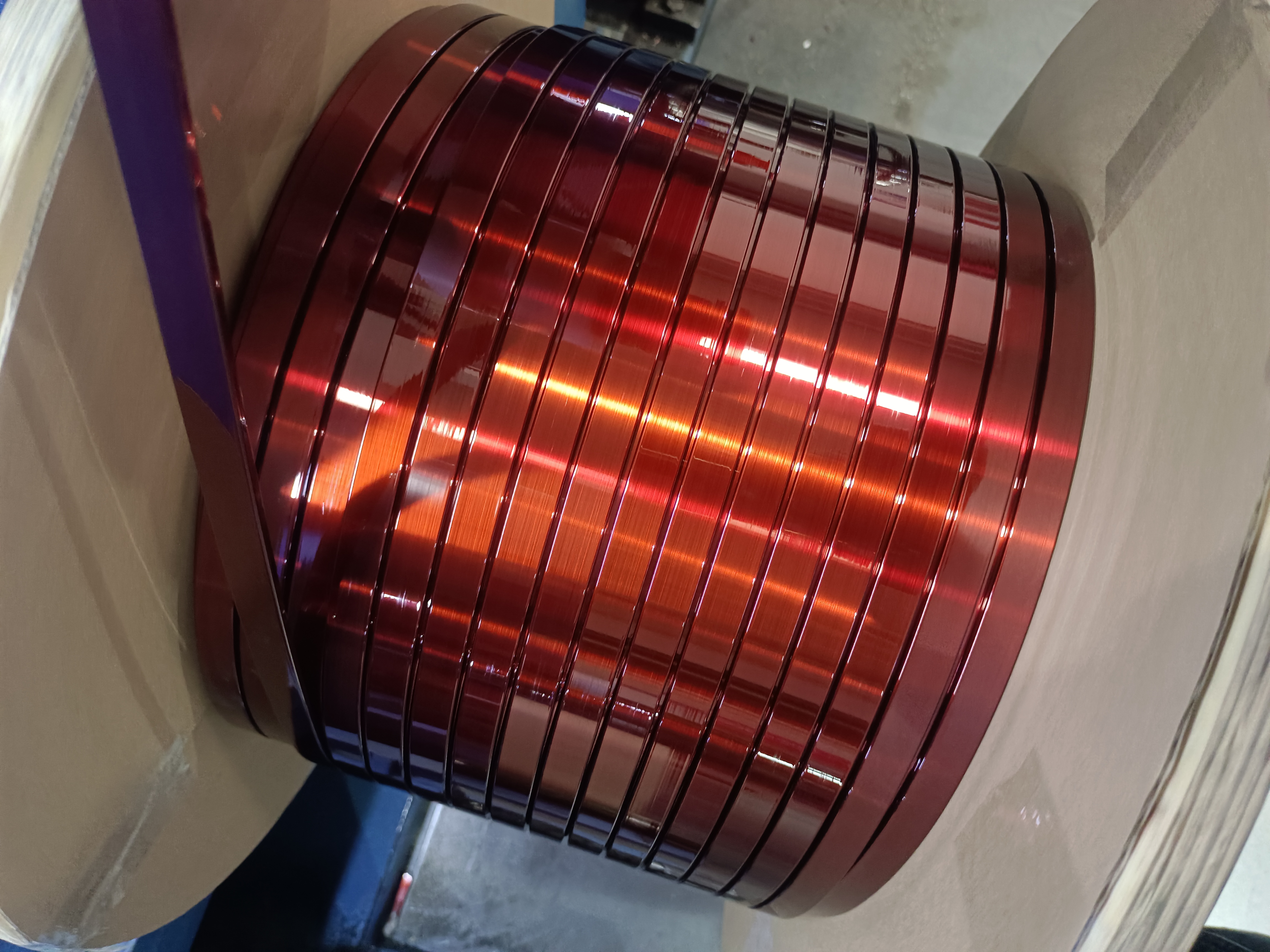 220 Grade Corona-Resistant Enameled Rectangular Copper Wire